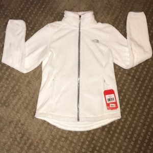 North Face Osita 2 Jacket, White / Metallic Silver